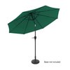 Pure Garden 10-Foot Patio Umbrella, Hunter Green 50-LG1034